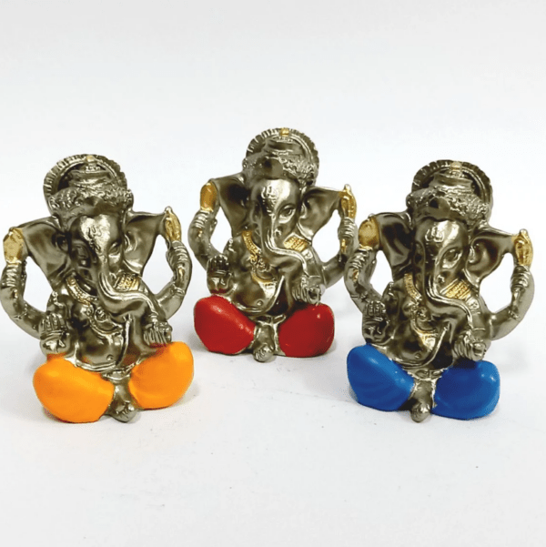 Estatua Resina Ganesha 6cm - Trio